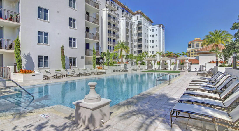 Sofia Coral Gables Pool | Greystar